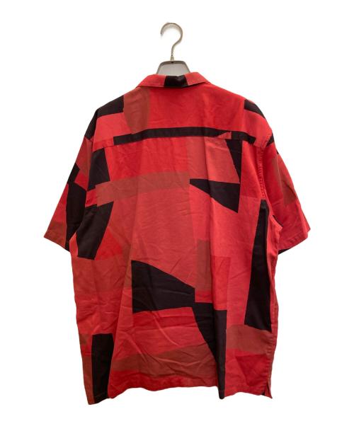 CarHartt（カーハート）CarHartt (カーハート) S/S GEO SHIRTS レッド サイズ:XLの古着・服飾アイテム