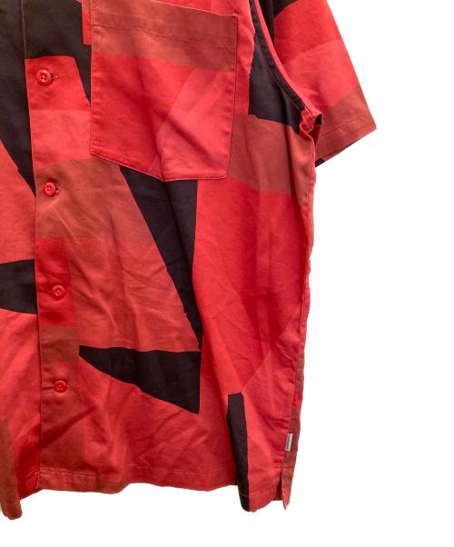 CarHartt（カーハート）CarHartt (カーハート) S/S GEO SHIRTS レッド サイズ:XLの古着・服飾アイテム