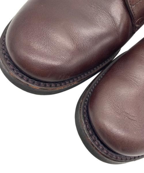 brother bridge（ブラザーブリッジ）BROTHER BRIDGE (ブラザーブリッジ) ESCAPEII ブラウン サイズ:SIZE8　1/2の古着・服飾アイテム