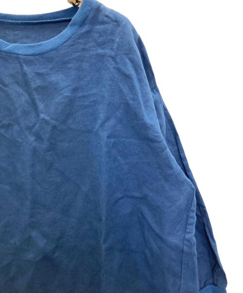 中川政七商店（ナカガワマサシチショウテン）中川政七商店 (ナカガワマサシチショウテン) リネンワンピース ブルー サイズ:表記無しの古着・服飾アイテム