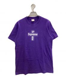 SUPREME（シュプリーム）の古着「Cross Box Logo Tee」｜パープル