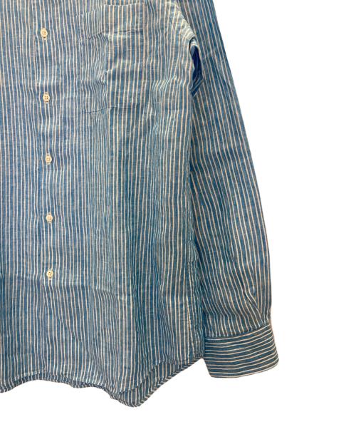 LANVIN COLLECTION（ランバンコレクション）LANVIN COLLECTION (ランバンコレクション) リネンシャツ ブルー サイズ:50の古着・服飾アイテム