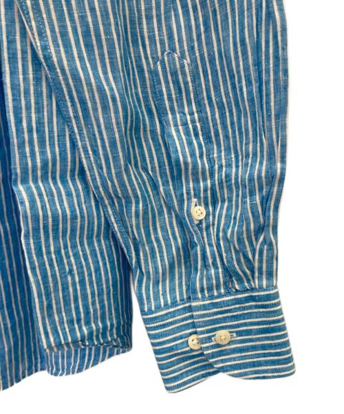 LANVIN COLLECTION（ランバンコレクション）LANVIN COLLECTION (ランバンコレクション) リネンシャツ ブルー サイズ:50の古着・服飾アイテム