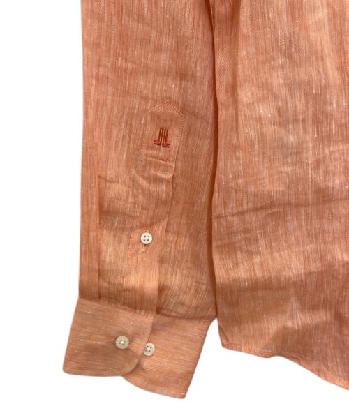 LANVIN COLLECTION（ランバンコレクション）LANVIN COLLECTION (ランバンコレクション) リネンシャツ オレンジ サイズ:50の古着・服飾アイテム