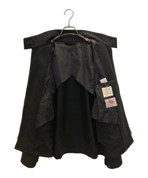 The CLASIK（ザ クラシック）The CLASIK (ザ クラシック) フォックスツイード ハリントンジャケット ブラック サイズ:46の古着・服飾アイテム