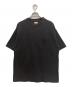 CIOTA（シオタ）の古着「スビンコットン10/-度詰吊り天竺ポケット付き半袖T」｜フェードブラック