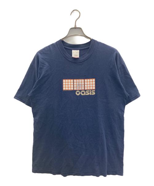 SCREEN STARS（スクリーンズスターズ）SCREEN STARS (スクリーンズスターズ) oasis (オアシス) 90s-00s oasis T-SHIRTS ネイビー サイズ:Ⅼの古着・服飾アイテム