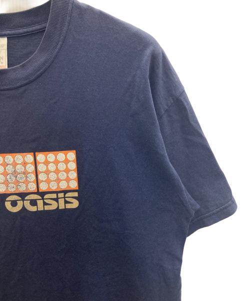 SCREEN STARS（スクリーンズスターズ）SCREEN STARS (スクリーンズスターズ) oasis (オアシス) 90s-00s oasis T-SHIRTS ネイビー サイズ:Ⅼの古着・服飾アイテム