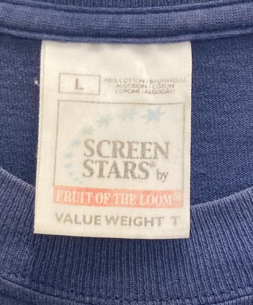 SCREEN STARS（スクリーンズスターズ）SCREEN STARS (スクリーンズスターズ) oasis (オアシス) 90s-00s oasis T-SHIRTS ネイビー サイズ:Ⅼの古着・服飾アイテム