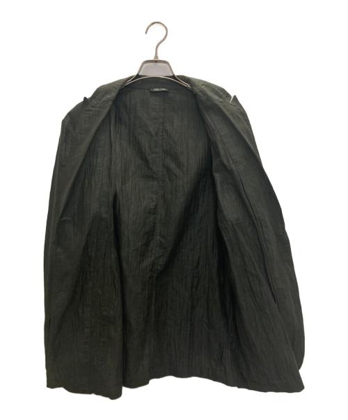 MORRIS&SONS（モリスアンドサンズ）MORRIS&SONS (モリスアンドサンズ) リネンテーラードジャケット グリーン サイズ:2の古着・服飾アイテム