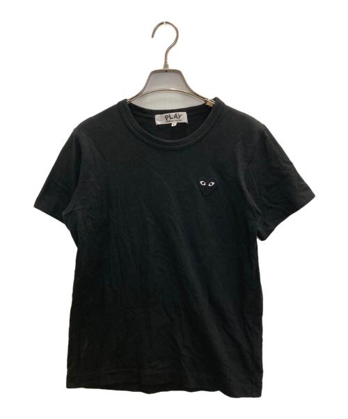 PLAY COMME des GARCONS（プレイコムデギャルソン）PLAY COMME des GARCONS (プレイ コムデギャルソン) PLAY T-SHIRT BLACK HEART ブラック サイズ:Lの古着・服飾アイテム