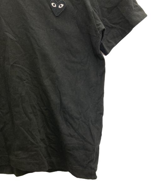 PLAY COMME des GARCONS（プレイコムデギャルソン）PLAY COMME des GARCONS (プレイ コムデギャルソン) PLAY T-SHIRT BLACK HEART ブラック サイズ:Lの古着・服飾アイテム