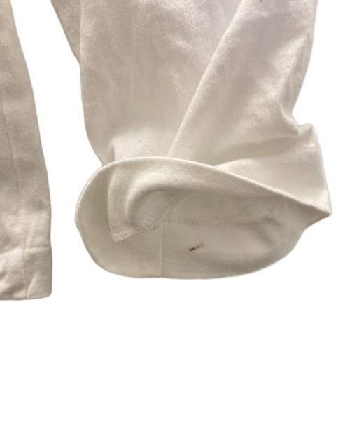 PLAY COMME des GARCONS（プレイコムデギャルソン）PLAY COMME des GARCONS (プレイ コムデギャルソン) PLAY LONG SLEEVE T-SHIRT ホワイト サイズ:Mの古着・服飾アイテム