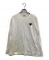 PLAY COMME des GARCONS（プレイ コムデギャルソン）の古着「PLAY LONG SLEEVE T-SHIRT」｜ホワイト
