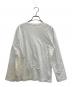 PLAY COMME des GARCONS (プレイ コムデギャルソン) PLAY LONG SLEEVE T-SHIRT ホワイト サイズ:M：7000円