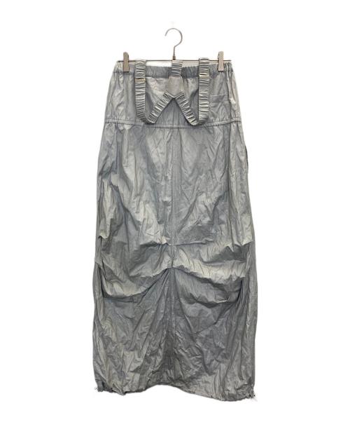 Ameri（アメリ）AMERI (アメリ) VINTAGE MANY WAY SUSPENDER SKIRT シルバー サイズ:Mの古着・服飾アイテム