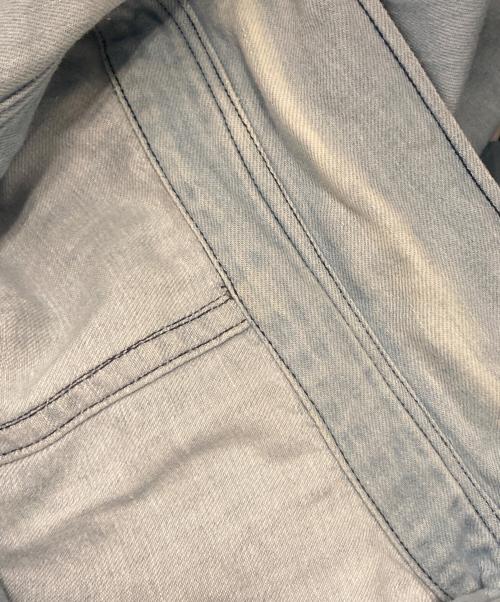 URU（ウル）URU (ウル) ブリーチデニムシャツ ライトインディゴ サイズ:1の古着・服飾アイテム