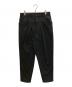 DIGAWEL（ディガウェル）の古着「PEDAL PUSHER PANTS」｜ブラック