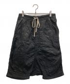 DRKSHDWダークシャドウ）の古着「キルティングナイロンサルエルパンツ」｜ブラック