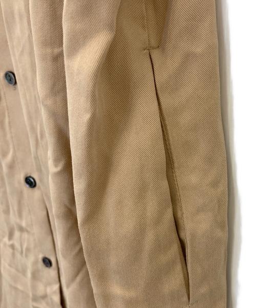 23区（ニジュウサンク）23区 (ニジュウサンク) 2Wayフィブリルツイル ギャザー ワンピース ベージュ サイズ:32の古着・服飾アイテム