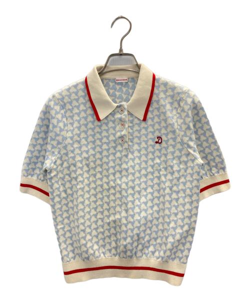 DRESSTERIOR（ドレステリア）DRESSTERIOR (ドレステリア) ポロシャツ ブルー サイズ:34の古着・服飾アイテム