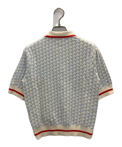 DRESSTERIOR（ドレステリア）DRESSTERIOR (ドレステリア) ポロシャツ ブルー サイズ:34の古着・服飾アイテム