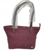 russetラシット）の古着「ナイロンカゴトートバッグ」｜ボルドー