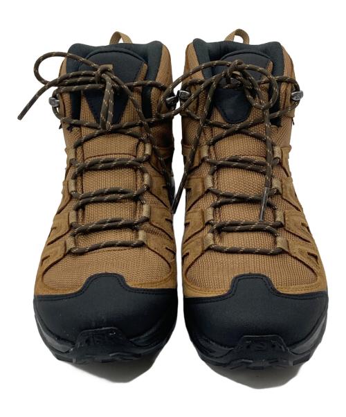 SALOMON（サロモン）SALOMON (サロモン) X WARD LEATHER MID GTX ブラウン サイズ:27.5cmの古着・服飾アイテム