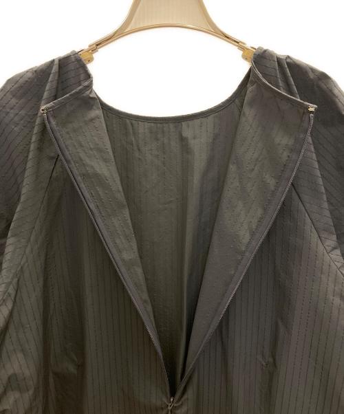 green label relaxing（グリーンレーベルリラクシング）green label relaxing (グリーンレーベルリラクシング) ドビー ストライプコンシャスワンピース ネイビー サイズ:FREEの古着・服飾アイテム