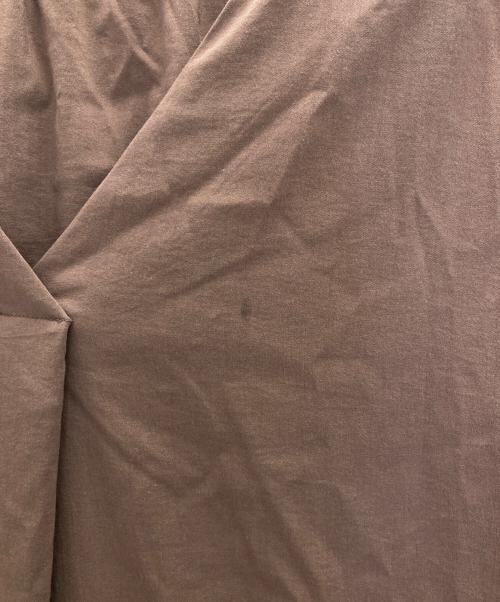 green label relaxing（グリーンレーベルリラクシング）green label relaxing (グリーンレーベルリラクシング) マーメイド スキッパー ワンピース ブラウン サイズ:FREEの古着・服飾アイテム