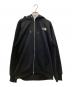 THE NORTH FACE（ザ ノース フェイス）の古着「スクエアロゴフルジップパーカー」｜ブラック