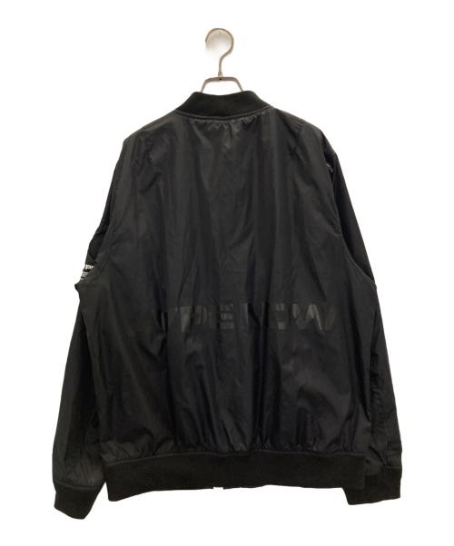 A BATHING APE（ア ベイシング エイプ）A BATHING APE (ア ベイシング エイプ) AAPE LIGHT WEIGHT JACKET ブラック サイズ:XLの古着・服飾アイテム