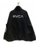 RVCA (ルーカ) トラックジャケット ブラック サイズ:Ｌ：8000円