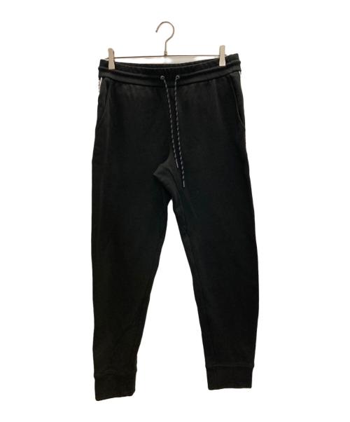 MICHAEL KORS（マイケル・コース）MICHAEL KORS (マイケルコース) Logo Tape Cotton Blend Joggers ブラック サイズ:Ⅿの古着・服飾アイテム