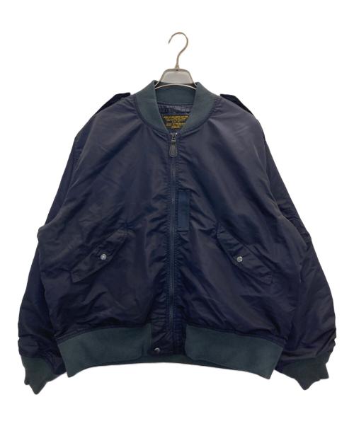 waiper（ワイパー）waiper (ワイパー) Flight jacket ネイビー サイズ:44の古着・服飾アイテム