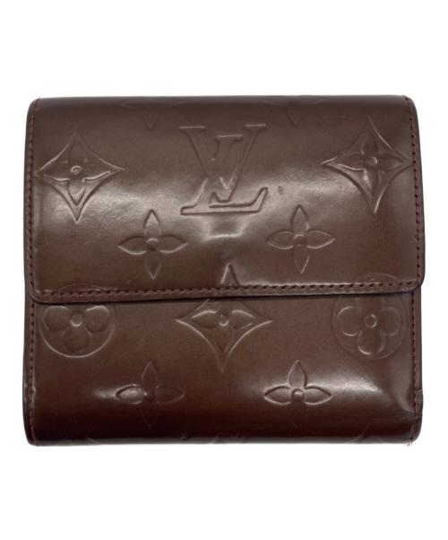 LOUIS VUITTON（ルイ ヴィトン）LOUIS VUITTON (ルイ ヴィトン) ヴェルニ ポルトモネ ビエ カルト ブラウンの古着・服飾アイテム