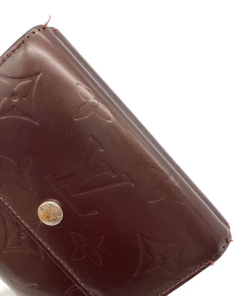 LOUIS VUITTON（ルイ ヴィトン）LOUIS VUITTON (ルイ ヴィトン) ヴェルニ ポルトモネ ビエ カルト ブラウンの古着・服飾アイテム
