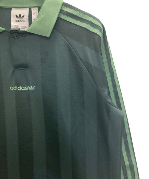 adidas Originals（アディダスオリジナル）adidas originals (アディダスオリジナル) ゲームシャツ グリーン サイズ:XSの古着・服飾アイテム