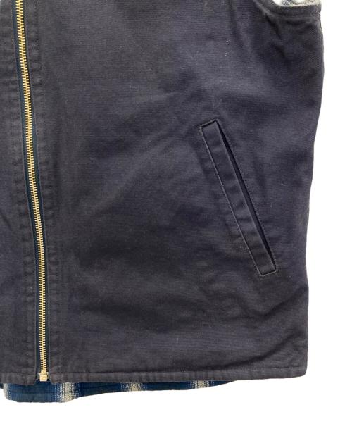 X-LARGE（エクストララージ）X-LARGE (エクストララージ) リバーシブルベスト ネイビー サイズ:Mの古着・服飾アイテム