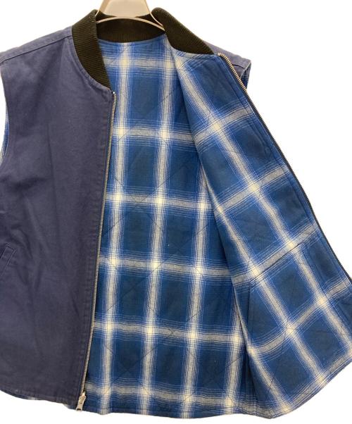 X-LARGE（エクストララージ）X-LARGE (エクストララージ) リバーシブルベスト ネイビー サイズ:Mの古着・服飾アイテム
