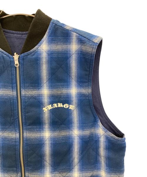 X-LARGE（エクストララージ）X-LARGE (エクストララージ) リバーシブルベスト ネイビー サイズ:Mの古着・服飾アイテム