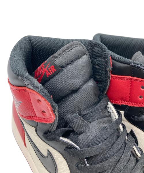 NIKE（ナイキ）NIKE (ナイキ) Air Jordan 1 Retro High OG Bred Toe サイズ:30㎝の古着・服飾アイテム