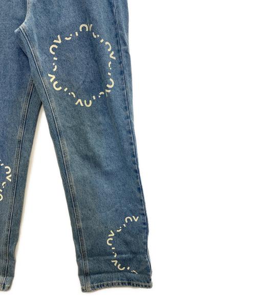 OY（オーワイ）OY (オーワイ) ROUND LOGO JEANS（ラウンド ロゴ ジーンズ） インディゴ サイズ:SIZE1の古着・服飾アイテム