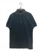 1piu1uguale3ウノピュウノウグァーレトレ）の古着「ポロシャツ」｜ブラック