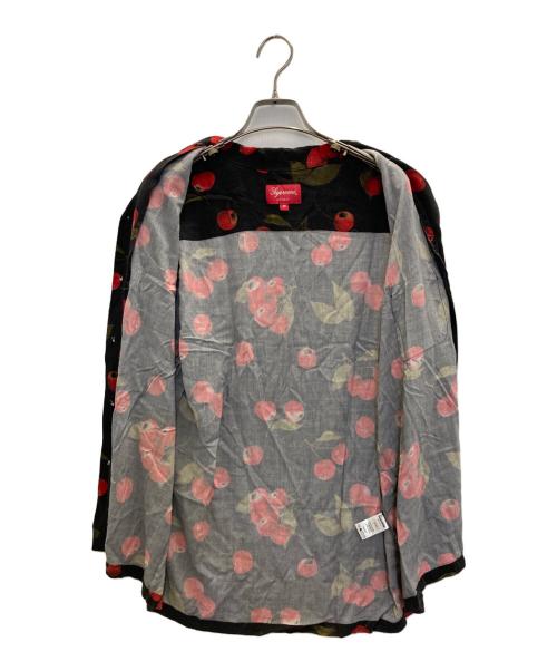 SUPREME（シュプリーム）SUPREME (シュプリーム) Cherry Rayon S/S Shirt ブラック サイズ:Mの古着・服飾アイテム