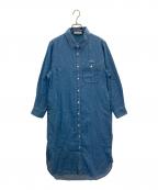 LACOSTEラコステ）の古着「デニムシャツワンピース」｜インディゴ