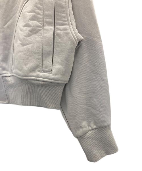 LACOSTE（ラコステ）LACOSTE (ラコステ) 裏パイルスウェットMA-1ブルゾン スカイブルー サイズ:34 未使用品の古着・服飾アイテム