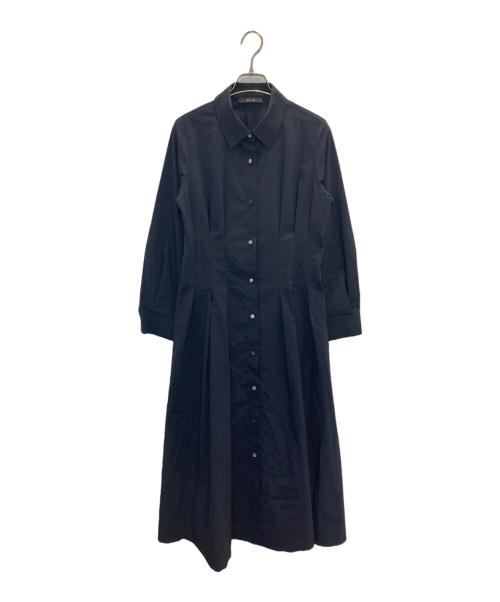 m,i,d,（エムアイディー）m,i,d, (エムアイディー) ウエストタックシャツワンピース ネイビー サイズ:34の古着・服飾アイテム