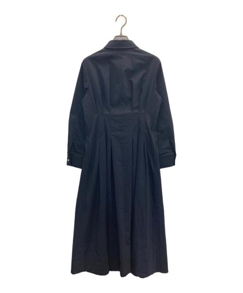 m,i,d,（エムアイディー）m,i,d, (エムアイディー) ウエストタックシャツワンピース ネイビー サイズ:34の古着・服飾アイテム