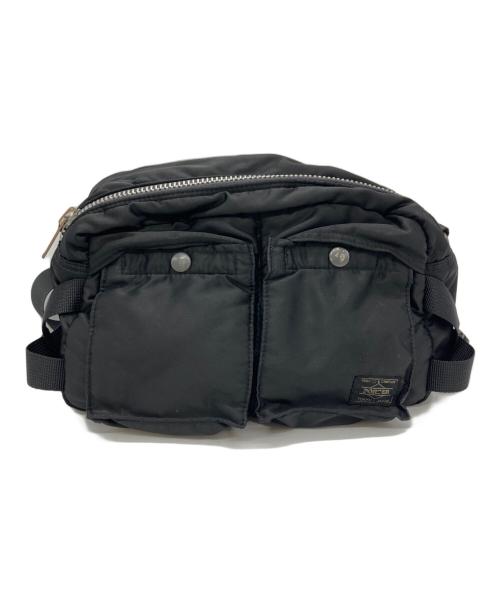 PORTER（ポーター）PORTER (ポーター) TANKER  WAIST BAG ブラックの古着・服飾アイテム